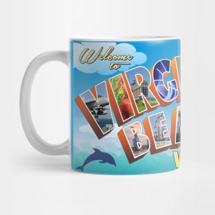 Virginia Beach Postcard Mug